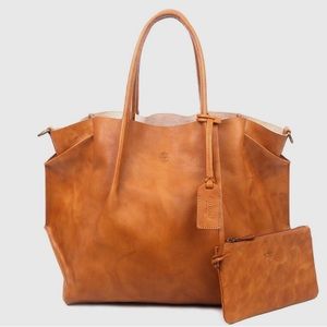 New !  Genuine Leather Tote Bag